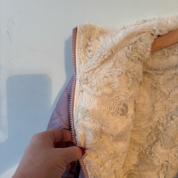 The North Face Reversible Sherpa Coat 14 16 - Picture 6 of 7